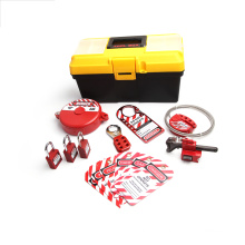 Portable Industrial Lockout Tagout Safety LOTO Kit